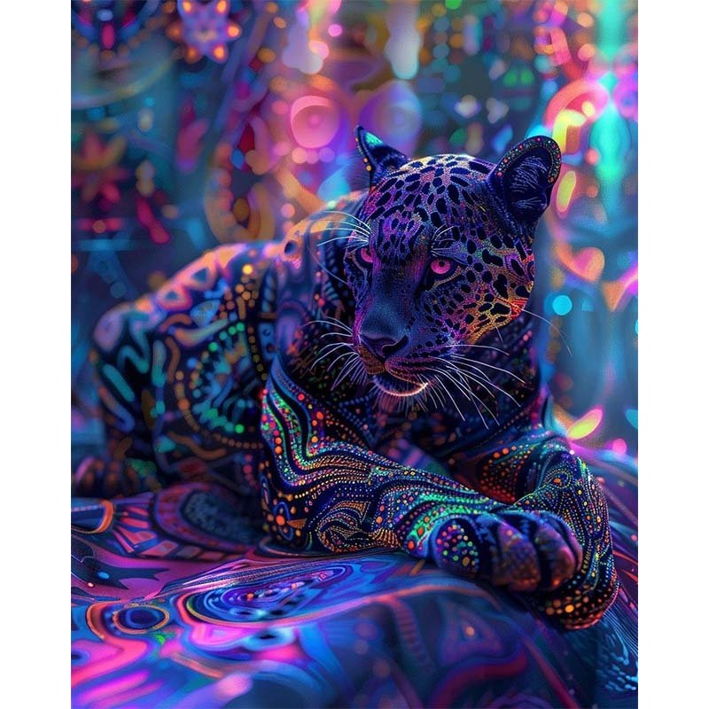 AB Diamond Painting-Colorful Flowers