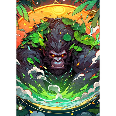 AB Diamond Painting-Colorful Flowers