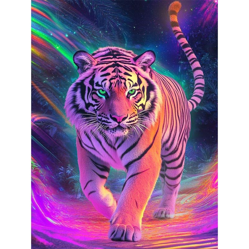 AB Diamond Painting-Blue Flowers