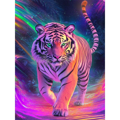 AB Diamond Painting-Blue Flowers