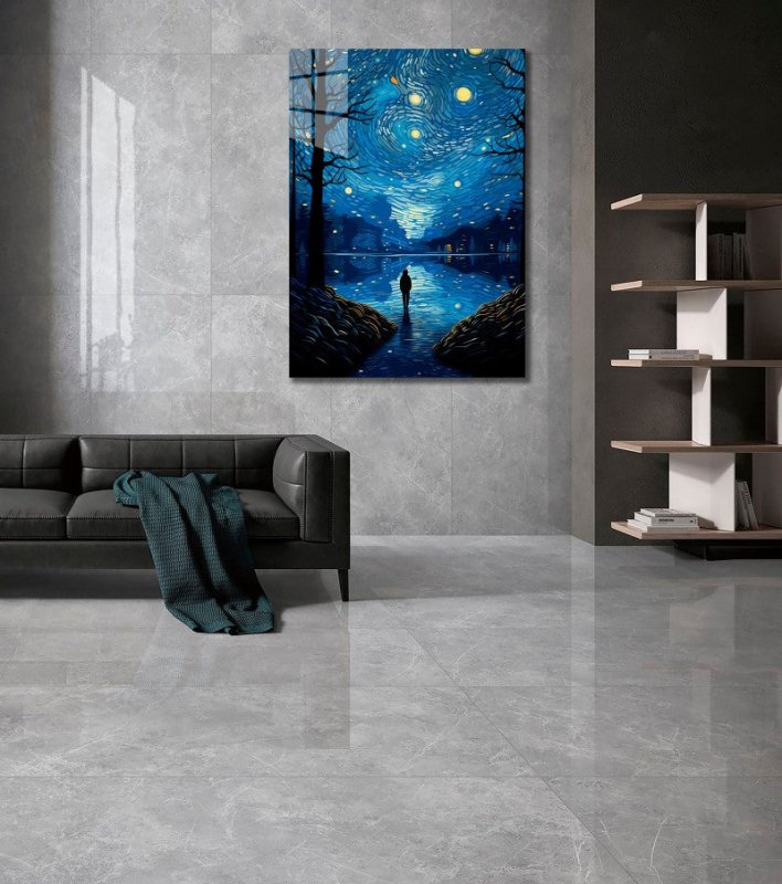 Voll AB Diamond Painting- Sternennacht am See