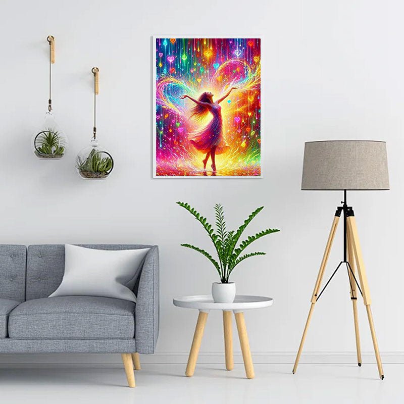 AB Diamond Painting-Blue Flowers