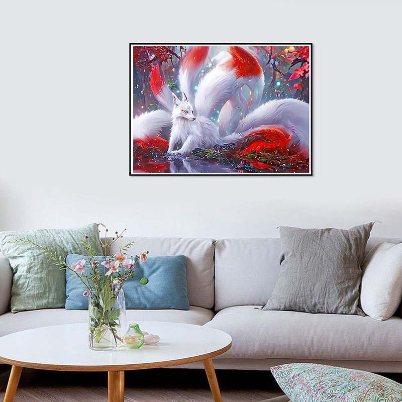 Diamond Painting-Magische Kitsune