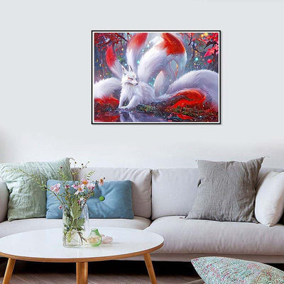 Diamond Painting-Magische Kitsune